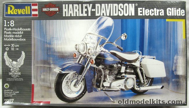 Revell 1/8 Harley Davidson 1200 Electra Glide Motorcycle, 7927 plastic model kit